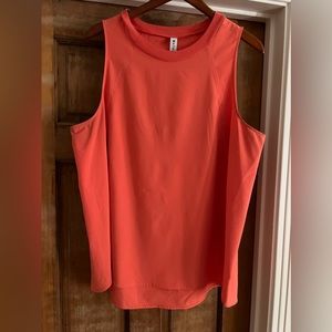 Athleta tank top. Size Large. Tangerine